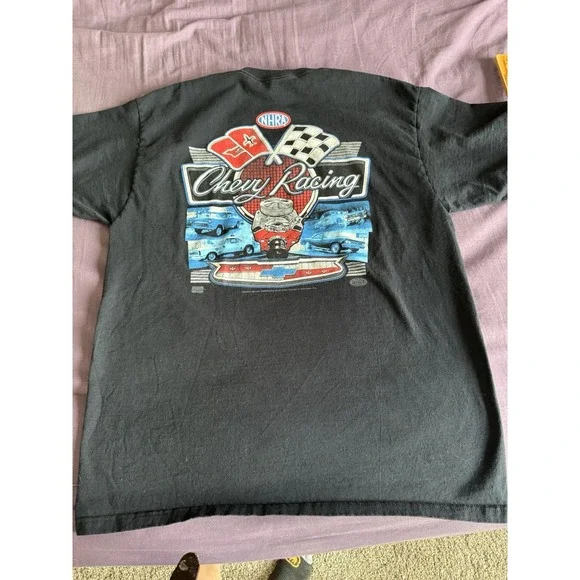 Chevy Racing NHRA T Shirt XL Black - Picture 8 of 10
